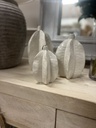 Akosi White Vase S