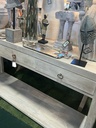 Natural Wood Console Table with three Drawers