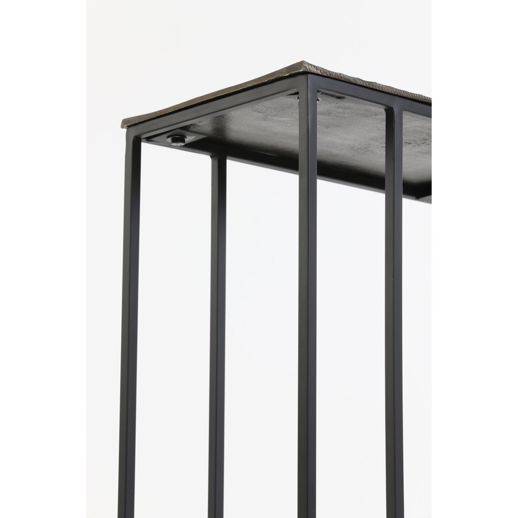 Macy Antique Bronze Side Table/Sofa Table