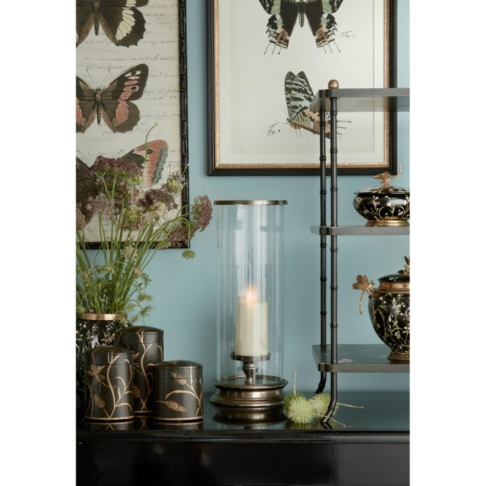 Antique Bronze Tall Hurricane