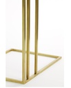 Marble & Antique Bronze Side Table 