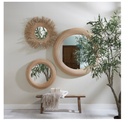 Safene Natural Wood Bench