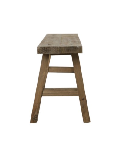 Safene Natural Wood Bench