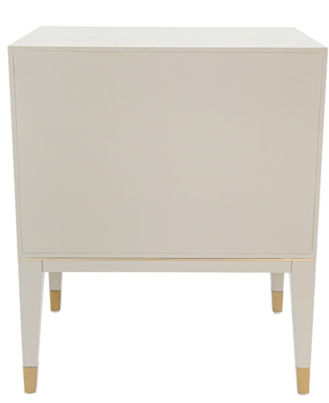 Bayeux White Side Table