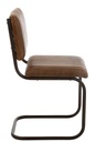 Cognac Leather Dining Chair