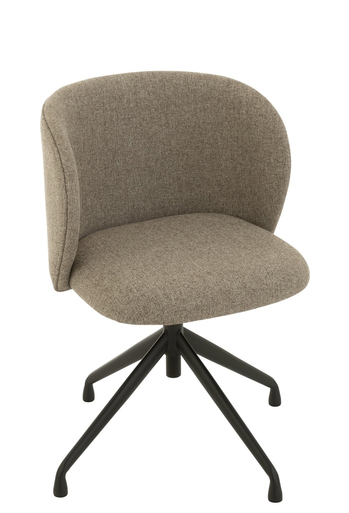 Linen Swivel Chair/Office Chair