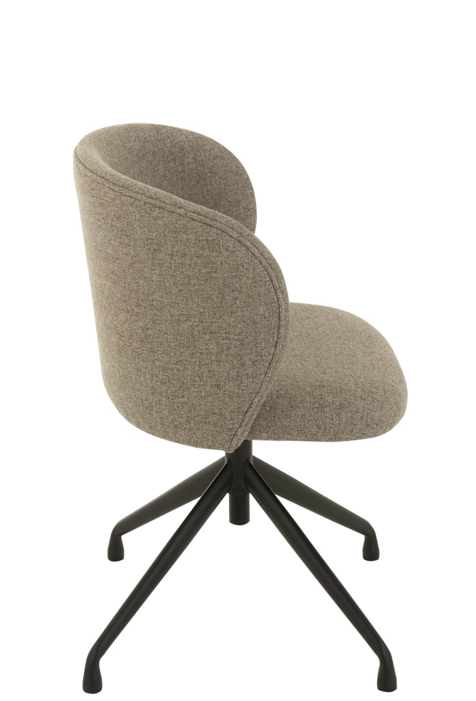 Linen Swivel Chair/Office Chair