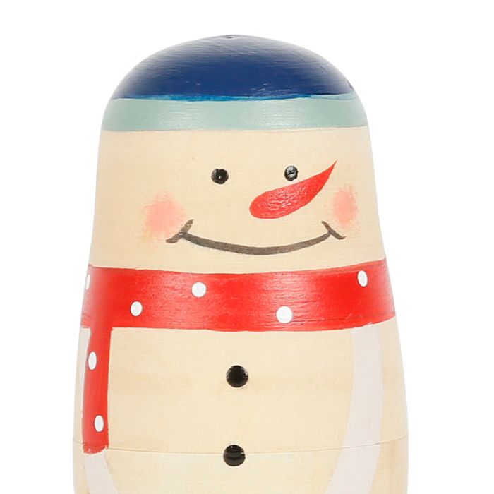 Santa Russian Doll Set of 5
