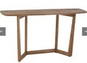 Natural Wood Console Table