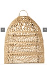 Jellyfish shape Rattan Pendant Lampshade