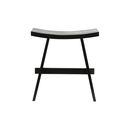 Samui Black Wood Stool Bench