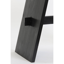 Samui Black Wood Stool Bench