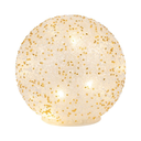 Gold Glitter Globe Decoration 15cm