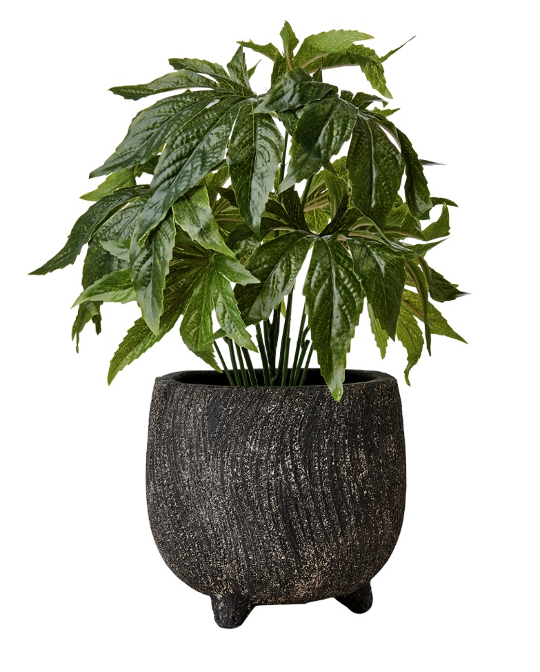 Charcoal Terracotta Pot/Planter 