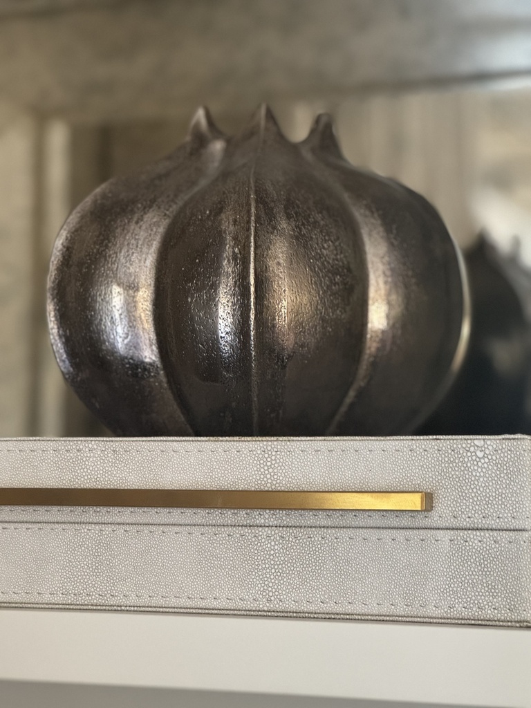 Antique Bronze Pomegranate Ornament