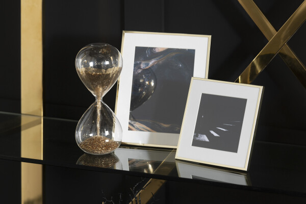 Slim Gold Mounted Photo Frame - 5x7 Photo