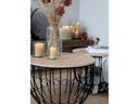 Tall Glass Vase