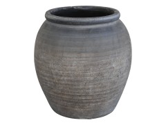 Distressed Stone Vase L