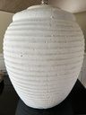 Ibiza Stone Ribbed Lamp