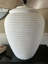 XL Ibiza Ribbed Stone Lamp
