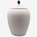 XL Ibiza Ribbed Stone Lamp