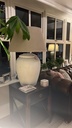 XL Ibiza Ribbed Stone Lamp