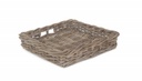 Square Kubu Rattan Serving Basket Tray