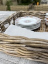 Square Kubu Rattan Serving Basket Tray
