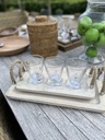 Abeille (Bee) Set of 6 Glass Tumblers
