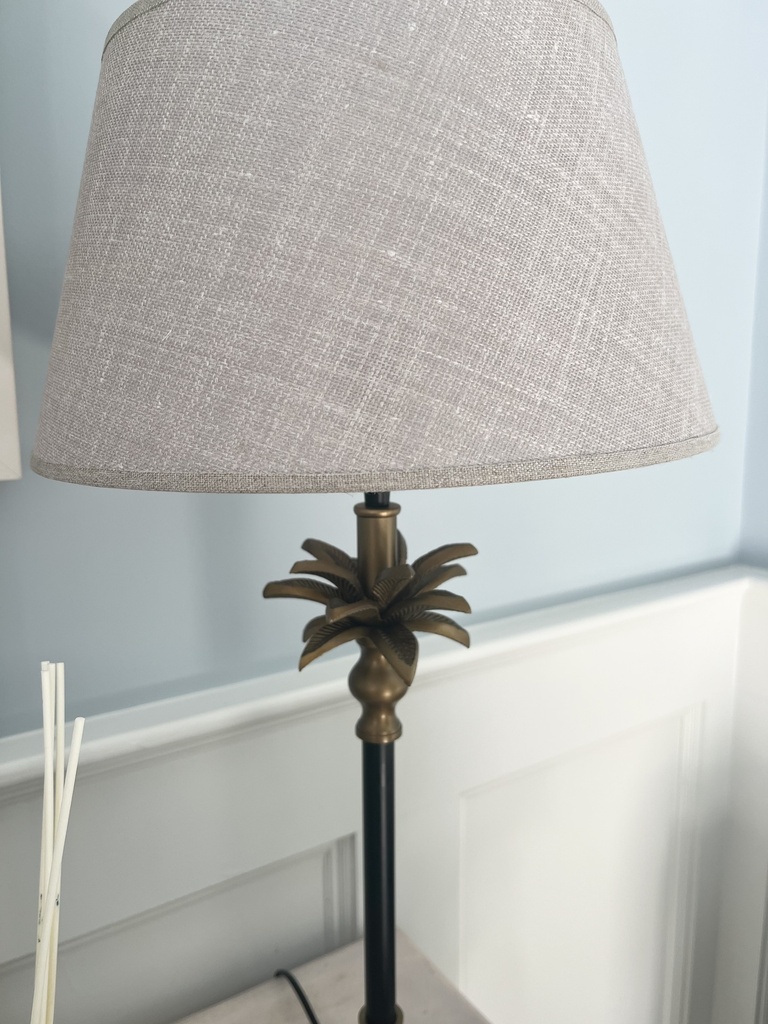 Mayfair Lamp with Linen Shade