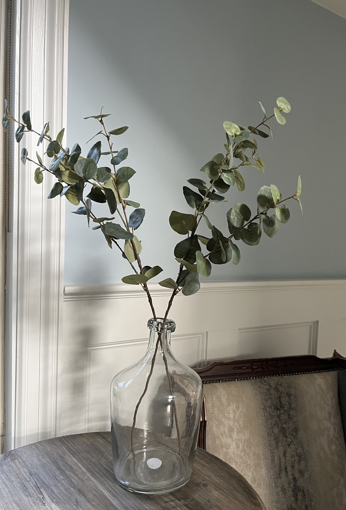 Clear Glass Bottle Vase