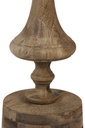 Carved Wood Floor Lamp (Base)