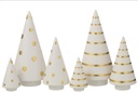 Polka Dot Ceramic Christmas Tree
