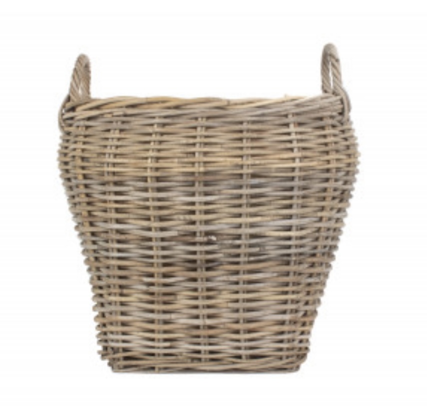 Amphora Rattan Log Basket With Cordura Lining