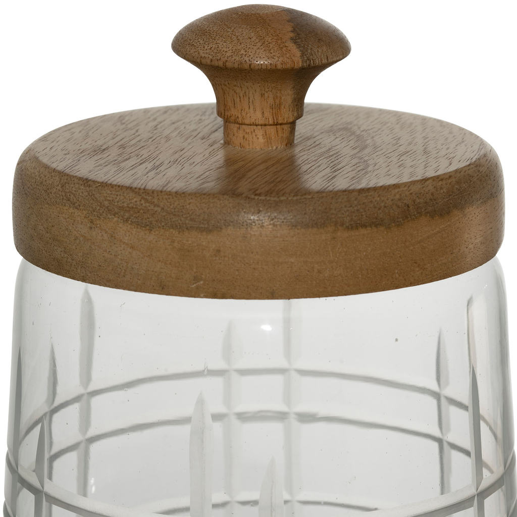 Engraved Jar with Airtight Lid (Small)