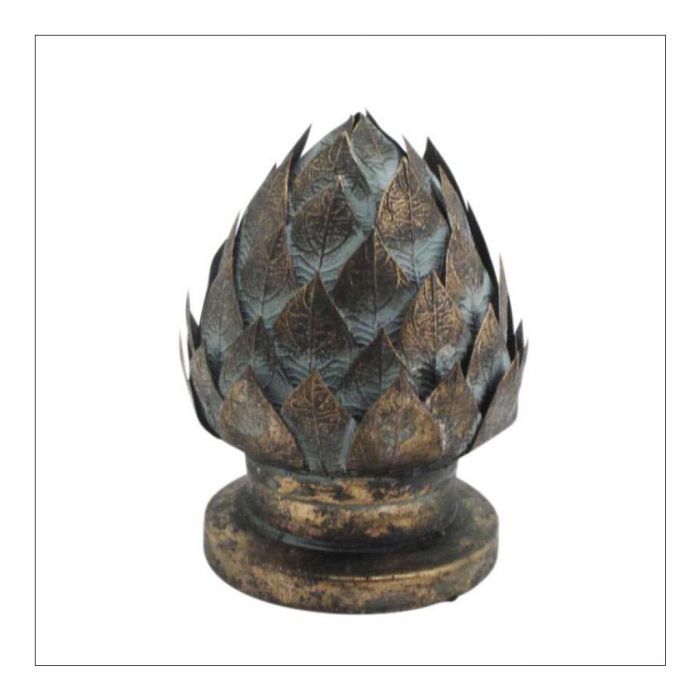 Decorative Bronze Artichoke Ornament