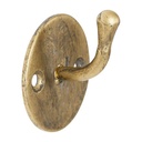 Round Mirror on Hook - Gold