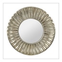 Textured Champagne Metal Mirror