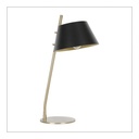 Brass and Black Desk Lamp