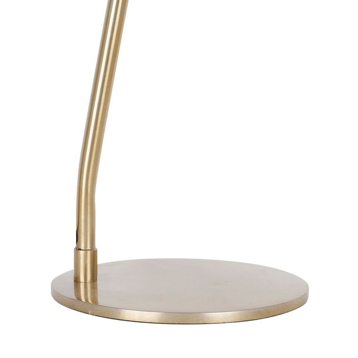 Brass and Black Desk Lamp