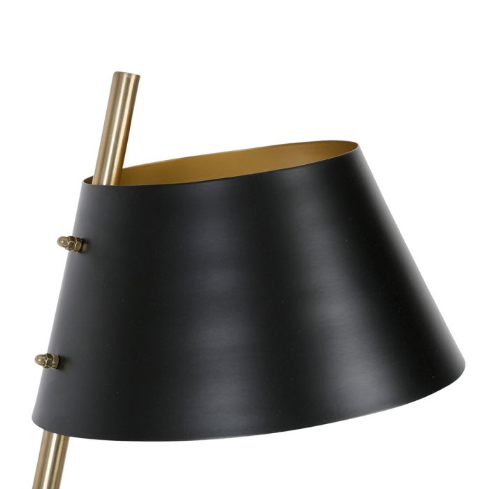 Brass and Black Desk Lamp