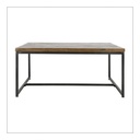 Parquet Top Square Coffee Table