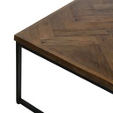 Parquet Top Square Coffee Table
