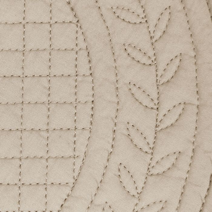 Rectangular Padded Placemat - Beige - Set of 6