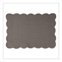 Rectangular Padded Placemat - Chocolate - Set of 6