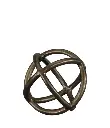 Decorative Vintage Brass Metal Ornament
