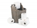 Bathroom / Toilet Roll Willow Basket