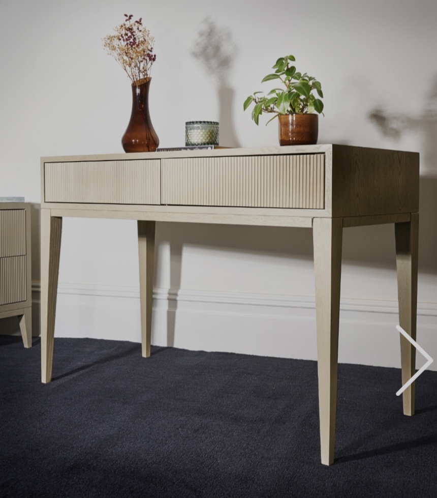 Amur Ceramic Grey Dressing Table /Console Table