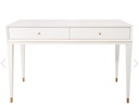 Bayeux White Dressing Table 