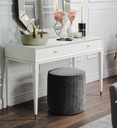 Bayeux White Dressing Table/Console Table
